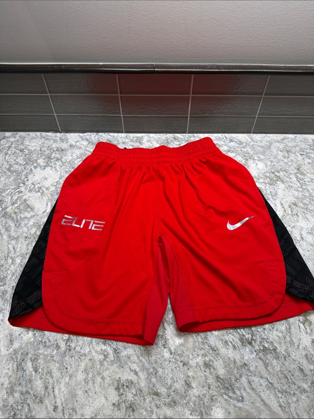 Nike Elite kids Red Athletic Shorts